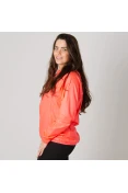 JAQUETA CORTA-VENTO PUMA CORE RUN HOODED FEMININA - Salmao JAQUETA CORTA-VENTO PUMA CORE RUN HOODED FEMININA - Salmao