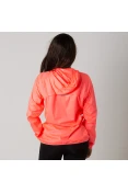 JAQUETA CORTA-VENTO PUMA CORE RUN HOODED FEMININA - Salmao JAQUETA CORTA-VENTO PUMA CORE RUN HOODED FEMININA - Salmao