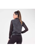 JAQUETA FILA SKIN BLOCKS FEMININA - Preto JAQUETA FILA SKIN BLOCKS FEMININA - Preto