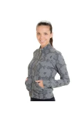 JAQUETA LIVE JACQUARD MESCLA SERPENTE FEMININA - Grafite JAQUETA LIVE JACQUARD MESCLA SERPENTE FEMININA - Grafite