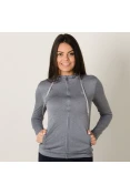 JAQUETA MIZUNO SELENE FEMININA - Cinza JAQUETA MIZUNO SELENE FEMININA - Cinza
