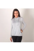 JAQUETA MIZUNO SELENE FEMININA - Gelo