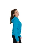 JAQUETA NIKE CLUB FZ HOODY SWOOSH FEMININA - Azul JAQUETA NIKE CLUB FZ HOODY SWOOSH FEMININA - Azul