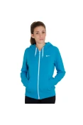 JAQUETA NIKE CLUB FZ HOODY SWOOSH FEMININA - Azul JAQUETA NIKE CLUB FZ HOODY SWOOSH FEMININA - Azul