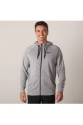 JAQUETA NIKE DRY HOODIE FZ FLEECE MASCULINA - Cinza