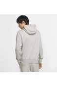 JAQUETA NIKE NSW CLUB HOODIE FZ FT MOLETON MASCULINA - Cinza JAQUETA NIKE NSW CLUB HOODIE FZ FT MOLETON MASCULINA - Cinza