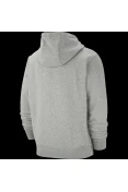 JAQUETA NIKE NSW CLUB HOODIE FZ FT MOLETON MASCULINA - Cinza JAQUETA NIKE NSW CLUB HOODIE FZ FT MOLETON MASCULINA - Cinza