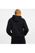 JAQUETA NIKE NSW CLUB HOODIE FZ FT MOLETON MASCULINA - Preto JAQUETA NIKE NSW CLUB HOODIE FZ FT MOLETON MASCULINA - Preto