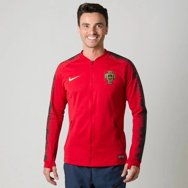 JAQUETA NIKE PORTUGAL ANTHEM MASCULINA - Vermelho