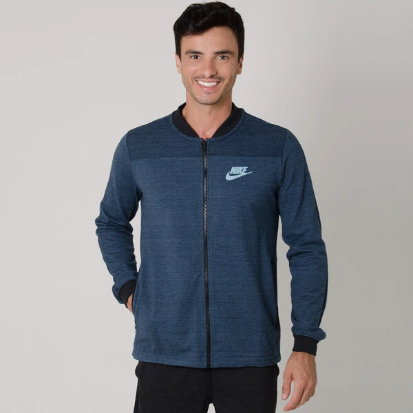 JAQUETA NIKE SPORTSWEAR ADVANCE 15 MASCULINA - Azul