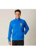 JAQUETA NIKE SPORTSWEAR BRASIL 2018 MASCULINA - Azul JAQUETA NIKE SPORTSWEAR BRASIL 2018 MASCULINA - Azul