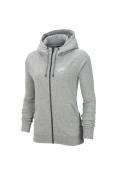 JAQUETA NIKE SPORTSWEAR ESSENTIAL FEMININA - Cinza JAQUETA NIKE SPORTSWEAR ESSENTIAL FEMININA - Cinza
