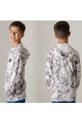 JAQUETA NIKE SPORTSWEAR INFANTIL - Branco/cinza JAQUETA NIKE SPORTSWEAR INFANTIL - Branco/cinza