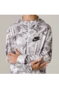 JAQUETA NIKE SPORTSWEAR INFANTIL - Branco/cinza JAQUETA NIKE SPORTSWEAR INFANTIL - Branco/cinza