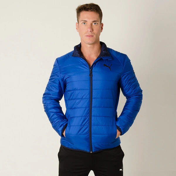 JAQUETA PUMA ESS LIGHT PADDED MASCULINA - Azul