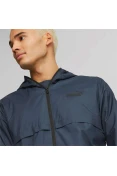 JAQUETA PUMA ESS SOLID WINDBREAKER MASCULINA - Marinho JAQUETA PUMA ESS SOLID WINDBREAKER MASCULINA - Marinho