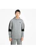 JAQUETA PUMA EVOSTRIPE CORE FZ HOODIE MASCULINA - Cinza JAQUETA PUMA EVOSTRIPE CORE FZ HOODIE MASCULINA - Cinza
