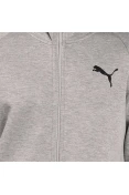 JAQUETA PUMA EVOSTRIPE CORE FZ HOODIE MASCULINA - Cinza JAQUETA PUMA EVOSTRIPE CORE FZ HOODIE MASCULINA - Cinza