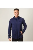 JAQUETA PUMA EVOSTRIPE MOVE HOODED MASCULINA - Marinho JAQUETA PUMA EVOSTRIPE MOVE HOODED MASCULINA - Marinho