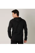 JAQUETA PUMA EVOSTRIPE SPACEKNIT COM CAPUZ MASCULINA - Preto JAQUETA PUMA EVOSTRIPE SPACEKNIT COM CAPUZ MASCULINA - Preto