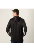 JAQUETA PUMA MERCEDES SWEAT MASCULINA - Preto/cinza JAQUETA PUMA MERCEDES SWEAT MASCULINA - Preto/cinza