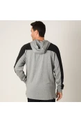 JAQUETA PUMA REBEL BLOCK FZ HOODY MASCULINA - Cinza JAQUETA PUMA REBEL BLOCK FZ HOODY MASCULINA - Cinza