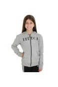 JAQUETA REEBOK GIRLS INFANTIL - Cinza JAQUETA REEBOK GIRLS INFANTIL - Cinza