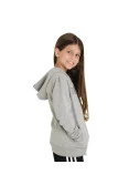JAQUETA REEBOK GIRLS INFANTIL - Cinza JAQUETA REEBOK GIRLS INFANTIL - Cinza