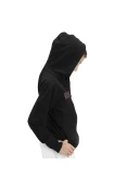 JAQUETA REEBOK LOGO GIRLS INFANTIL - Preto JAQUETA REEBOK LOGO GIRLS INFANTIL - Preto