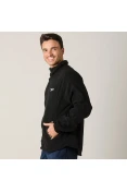 JAQUETA SPEEDO FLEECE MASCULINA - Preto JAQUETA SPEEDO FLEECE MASCULINA - Preto