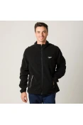 JAQUETA SPEEDO FLEECE MASCULINA - Preto JAQUETA SPEEDO FLEECE MASCULINA - Preto