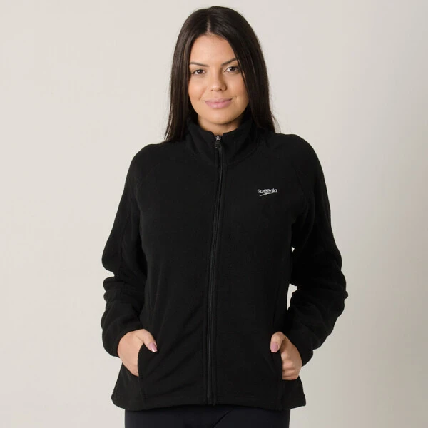 JAQUETA SPEEDO LEAFS FEMININA - Preto