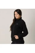 JAQUETA SPEEDO LEAFS FEMININA - Preto JAQUETA SPEEDO LEAFS FEMININA - Preto
