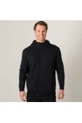 JAQUETA UNDER ARMOUR BASELINE MASCULINA - Preto JAQUETA UNDER ARMOUR BASELINE MASCULINA - Preto