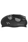 KIT POKER OCULOS/TOUCA/PROTETOR DE OUVIDO NAVAGIO - Preto