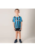 KIT UMBRO GRÊMIO OFICIAL 1 2019 INFANTIL - Azul/preto KIT UMBRO GRÊMIO OFICIAL 1 2019 INFANTIL - Azul/preto