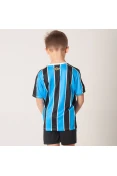 KIT UMBRO GRÊMIO OFICIAL 1 2019 INFANTIL - Azul/preto KIT UMBRO GRÊMIO OFICIAL 1 2019 INFANTIL - Azul/preto