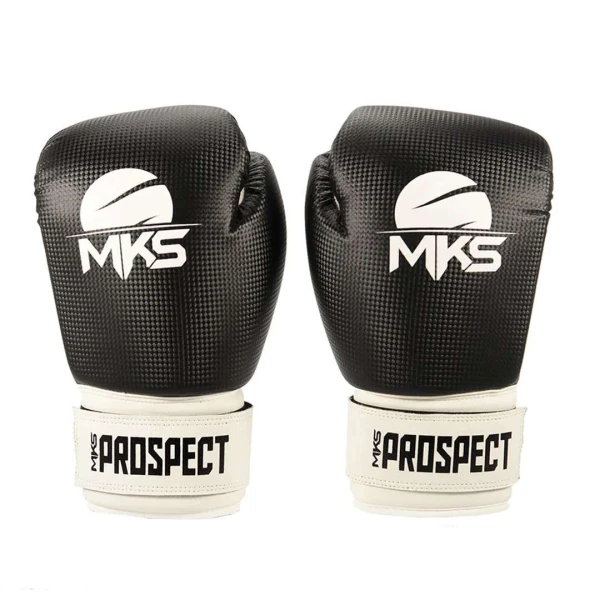 LUVA DE BOXE MKS PROSPECT 16 OZ - Preto/branco