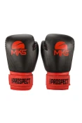 LUVA DE BOXE MKS PROSPECT 16 OZ - Preto/vermelho