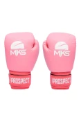 LUVA DE BOXE MKS PROSPECT COLOR BLOCK 12 OZ - Rosa