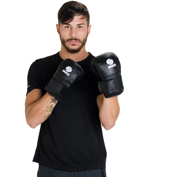 LUVA MKS BATE SACO SUPER FIST - Preto