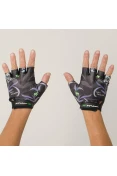 LUVA POKER BIKE ANTISHOCK GEL PULSE - Preto/roxo LUVA POKER BIKE ANTISHOCK GEL PULSE - Preto/roxo