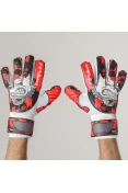 LUVA POKER CAMPO SEMI PROFISSIONAL ICON - Vermelho/branco