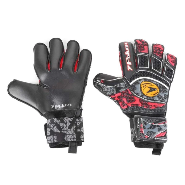 LUVA POKER CAMPO ULTIMATUM PROFISSIONAL - Preto/vermelho