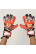 LUVA POKER CHAMPION COLOR II PROFISSIONAL - Laranja/preto