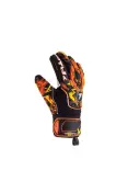 LUVA POKER GOLEIRO PROFISSIONAL FIREBALL INFANTIL - Preto/laranja LUVA POKER GOLEIRO PROFISSIONAL FIREBALL INFANTIL - Preto/laranja
