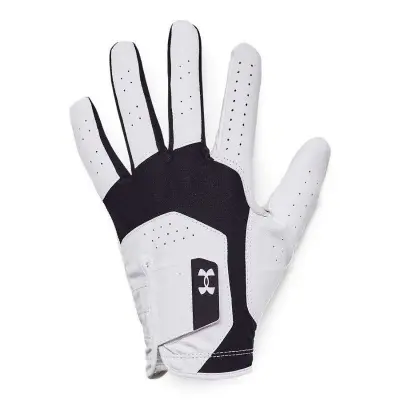 LUVA UNDER ARMOUR GOLF ISO-CHILL - Branco/preto