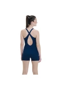 MACAQUINHO SPEEDO CROSS FEMININO - Marinho/verde MACAQUINHO SPEEDO CROSS FEMININO - Marinho/verde