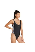 MAIO ADIDAS 3 LISTRAS ADICOLOR FEMININO - Preto/branco
