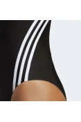 MAIÔ ADIDAS 3-STRIPES FEMININO - Preto MAIÔ ADIDAS 3-STRIPES FEMININO - Preto